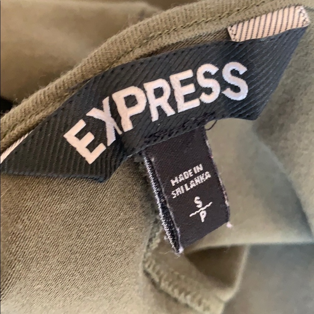 Express olive dress - Picture 4 of 4